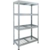 Obrazek Regał metalowy magazynowy RIMS300 EB38 180x90x45 cm – 4 półki/300 kg
