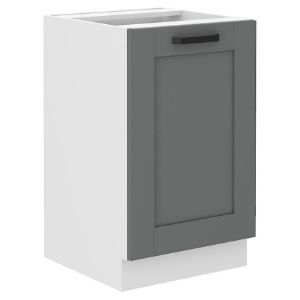 Obrazek Szafka kuchenna Luna dustgrey/biały 50ZL 1F BB 
