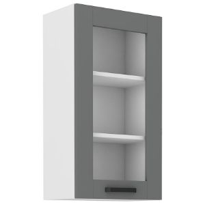 Obrazek Szafka kuchenna Luna dustgrey/biały 40GS-90 1F 