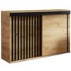 Obrazek Komoda Malani 120 craft+craft+czarny