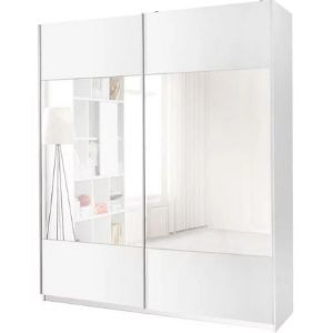 Obrazek Szafa Vario z lustrem biała 175 cm