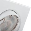 Obrazek Oprawa ALOR DTL-W 26731 biała kwadratowa