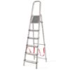 Obrazek Drabina aluminowa jednostronna 6 stopniowa 150 kg 