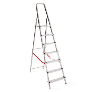 Obrazek Drabina aluminowa jednostronna 7 stopniowa 125 kg 