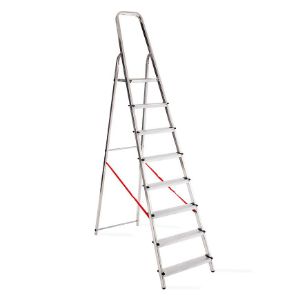 Obrazek Drabina aluminowa jednostronna 8 stopniowa 125 kg 