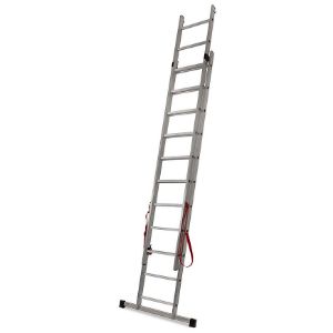 Obrazek Drabina aluminiowa dwuelementowa 11 stopniowa 150kg Master line 