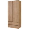 Obrazek Szafa 2 drzwi Cosmo C02 dąb riviera 92 cm