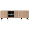 Obrazek Szafka RTV-K LIAM S HJZ LM hickory jackson/czarny