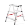 Obrazek Drabina aluminowa dwustronna 3 stopniowa 150 kg 