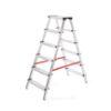 Obrazek Drabina aluminowa dwustronna 6 stopniowa 125 kg 