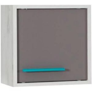 Obrazek Półka Rest R10 wisząca popiel/dąb biały