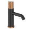 Obrazek Bateria umywalkowa moonlight czarna/goldrose 