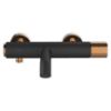 Obrazek Bateria wannowa Moonlight czarna/goldrose 