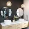 Obrazek Bateria umywalkowa glamour miedź 