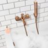 Obrazek Bateria wannowa Glamour miedź 