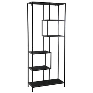 Obrazek Regał Benton 31333K czarny 6T 