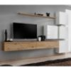 Obrazek Meblościanka Switch IX Line Wotan/Biały