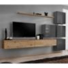 Obrazek Meblościanka Switch IX Line Wotan/Grafit