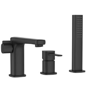 Obrazek Bateria nawannowa 3-otworowa trend czarna 