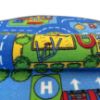 Obrazek Dywan Kids City 1,0/1,0 okrągły niebieski 