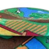 Obrazek Dywan Kids Farm 0,8/0,8 okrągły zielony