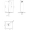 Obrazek Parma system wannowy podtynkowy 