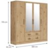 Obrazek Szafa Smart SRL1 4DL artisan 