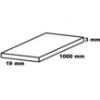 Obrazek Płaskownik PVC biały 19x1000
