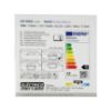 Obrazek Panel LED BLOCK 18W 4200K Kwadrat Jasno szary