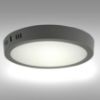 Obrazek Panel LED RING 18W 4200K Okrągły Jasno szary