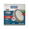 Obrazek Panel LED RING 18W 4200K Okrągły Jasno szary
