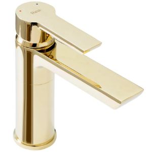 Obrazek Bateria umywalkowa Rea Argus złota