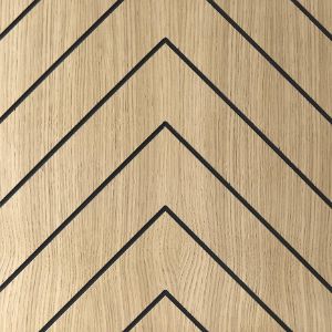 Obrazek Panel frezowany Quadro Abeto dąb 40x40 cm MDF 