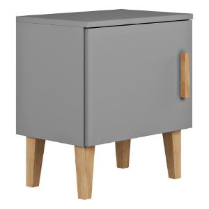 Obrazek Szafka Nocna Kubi Szary 