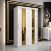 Obrazek  Szafa Platinum Pole 120 biały marmur/biały 