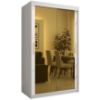 Obrazek Szafa Platinum T3 120 biały marmur/biały 