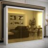 Obrazek Szafa Platinum T3 250 biały marmur/biały 