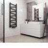 Obrazek Grzejnik łazienkowy Mix Kalipso Mk 140/40 1400x440 mm czarny