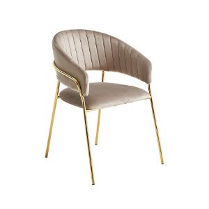 Obrazek Krzesło Lido 80171g beżowy/złoty
