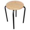 Obrazek Taboret Dr-N-657 Axel 8269 Czarne/Naturalne