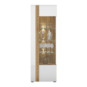 Obrazek Witryna Adagio 02P dąb castello/biały połysk