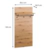 Obrazek Wieszak Nevio 15 dąb artisan