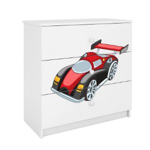 Obrazek Komoda Dla Dzieci Babydreams Biały – Auto