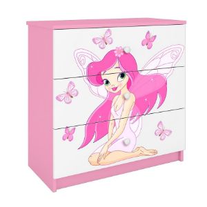 Obrazek Komoda Dla Dzieci Babydreams Różowy – Wróżka 1