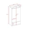 Obrazek Szafa Babydreams Różowy – Koparka