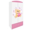 Obrazek Szafa Babydreams Różowy – Miś Motyl