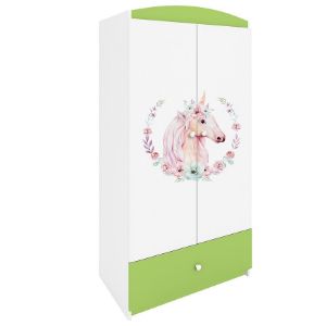 Obrazek Szafa Babydreams Zielony – Konik