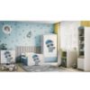 Obrazek Łóżko dziecięce z materacem i szufladą Babydreams Niebieski 80x180 Szop