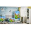 Obrazek Łóżko dziecięce z materacem i szufladą Babydreams Niebieski 80x180 Safari