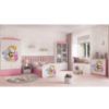 Obrazek Łóżko dziecięce z materacem i szufladą Babydreams Różowe 70x140 Zoo